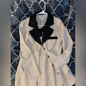 Mini dress and coat set